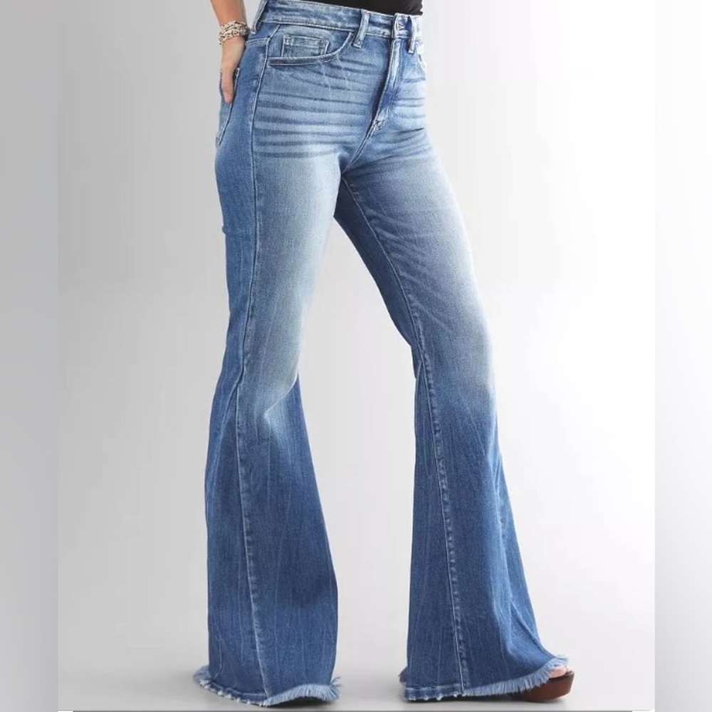 Women’s KanCan Ultra High Rise Flare Jeans